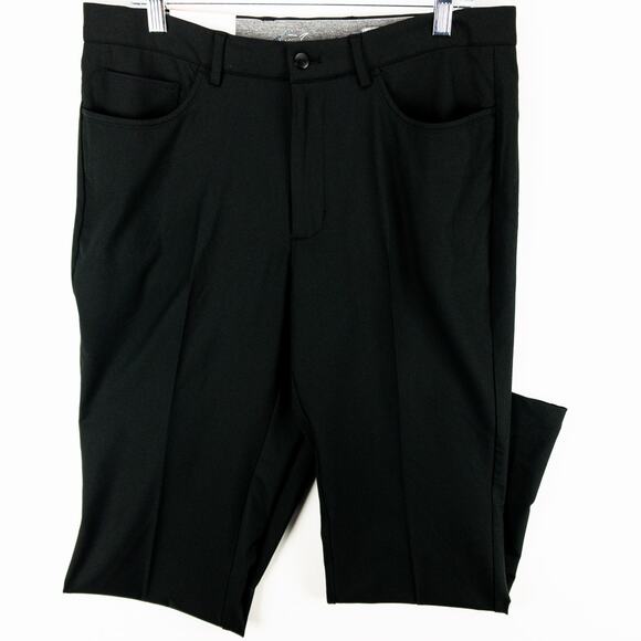 Greg Norman Travel Pants Men's 34x30 5-Pockets Strech Waistband 4-Way Stretch - Picture 1 of 12